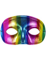 Augenmaske in Regenbogen Farben