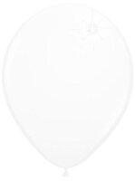 Luftballons weiss perlmutt metallic 30 cm 12"...