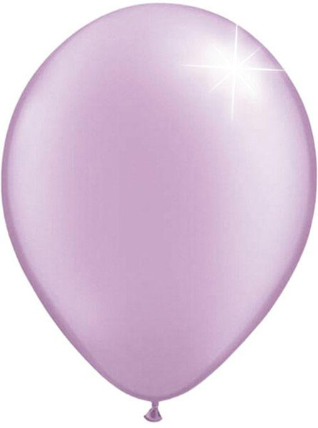 Deko Luftballons lila lavendel metallic 30 cm 12" Menge: 10 Stück