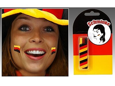 Schminkstift Deutschland schwarz rot gold