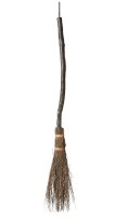Echter Halloween Hexenbesen 89cm