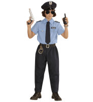 Kostüm Agent Polizist für Jungen bzw. Kinder...