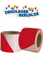Absperrband rot weiss 200m für Feuerwerk