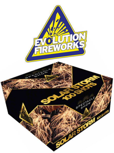 Evolution Silvester Feuerwerk Showbox Solar Storm