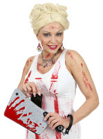 Halloween Handtasche als Fleischermesser für Damen...