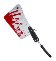 Halloween Handtasche als Fleischermesser für Damen...