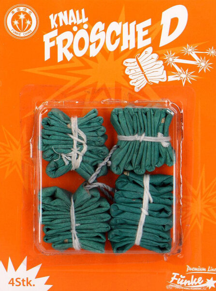 Funke Feuerwerk Frösche D mit 11 Windungen