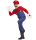 Kinderkostüm blauer Handwerker Overall für Mario