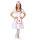 Kinderkostüm Krankenschwester als Kleid mit Haube