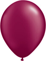 Luftballons burgund metallic 30 cm 12