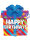 Folienballon Happy Birthday als Geschenk