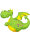 Folienballon Drachen Happy Birthday