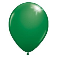 Luftballons grün metallic 30 cm 12"...