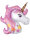 Folienballon Einhorn 76 cm