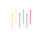 Geburtstagskerzen Happy Birthday Kerzen bunt
