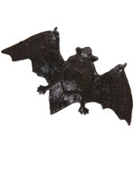 Fledermaus als Haarspange mit Glitzer