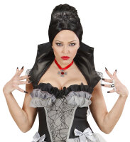 Fledermaus als Haarspange mit Glitzer