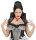 Fledermaus als Haarspange mit Glitzer