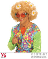Riesen Hippie Brille für die 70er Jahre Party