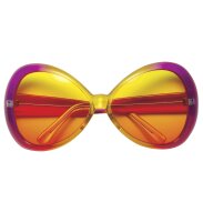 Riesen Hippie Brille für die 70er Jahre Party