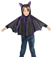 Kinder Vampir Fledermaus Umhang mit Kapuze